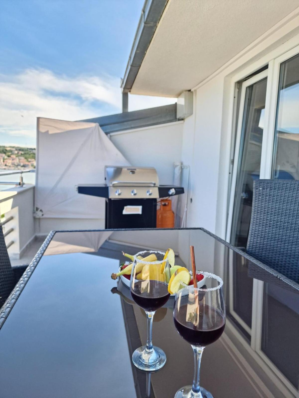 Luxury Apartments Silva With Sea View Okrug Gornji Bagian luar foto