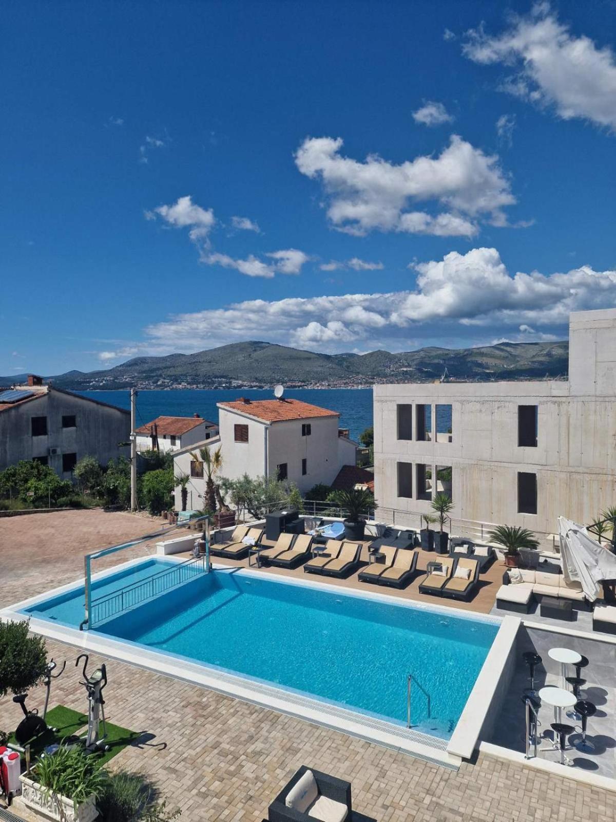 Luxury Apartments Silva With Sea View Okrug Gornji Bagian luar foto