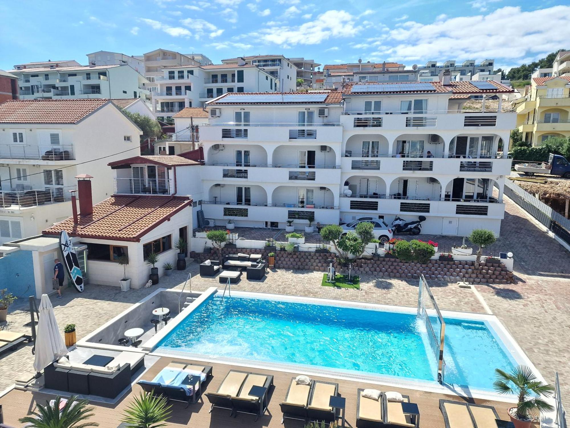 Luxury Apartments Silva With Sea View Okrug Gornji Bagian luar foto